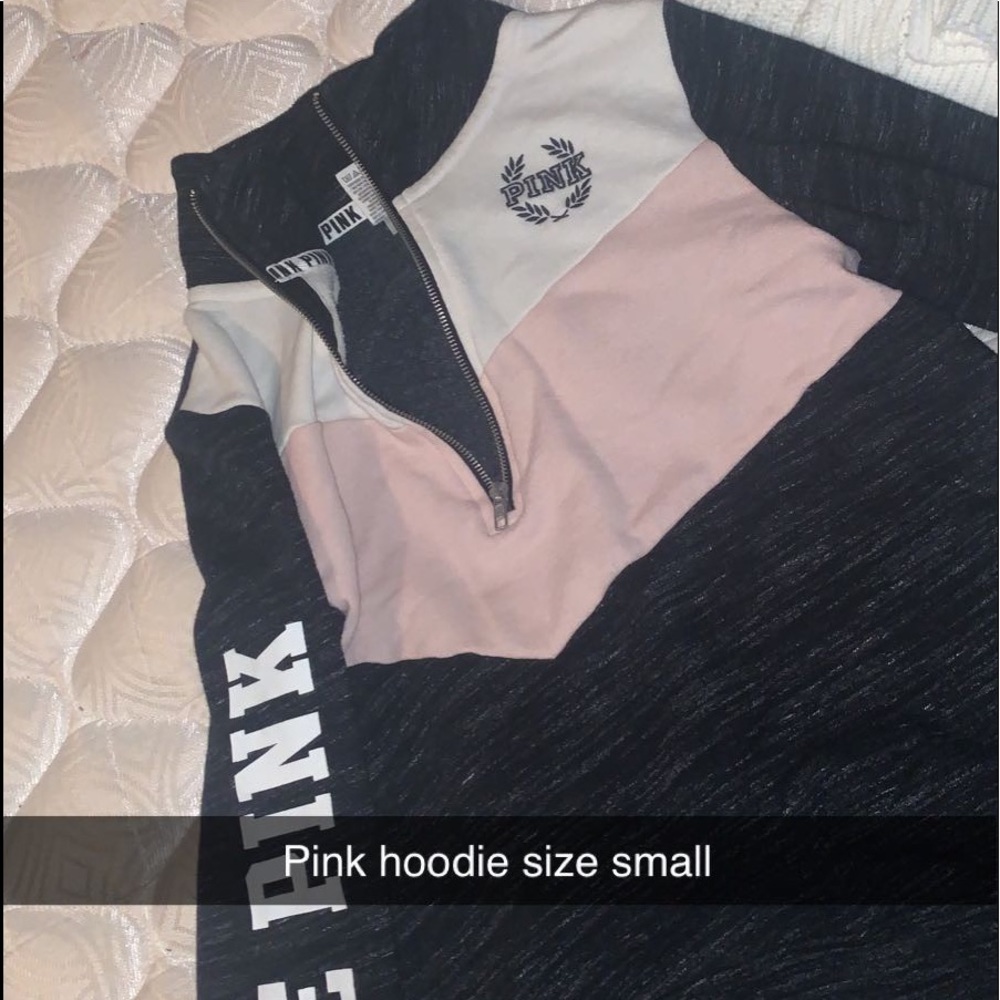 Pink hoodie